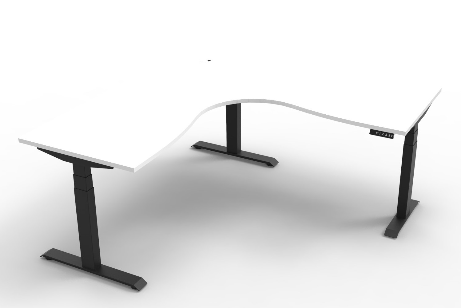 Boost+ Electric Height Adjustable Corner Desk